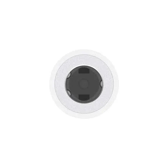 Apple Lightning To 3.5mm Headphone Jack Adapter - White Apple Lightning To 3.5mm Headphone Jack Adapter - White